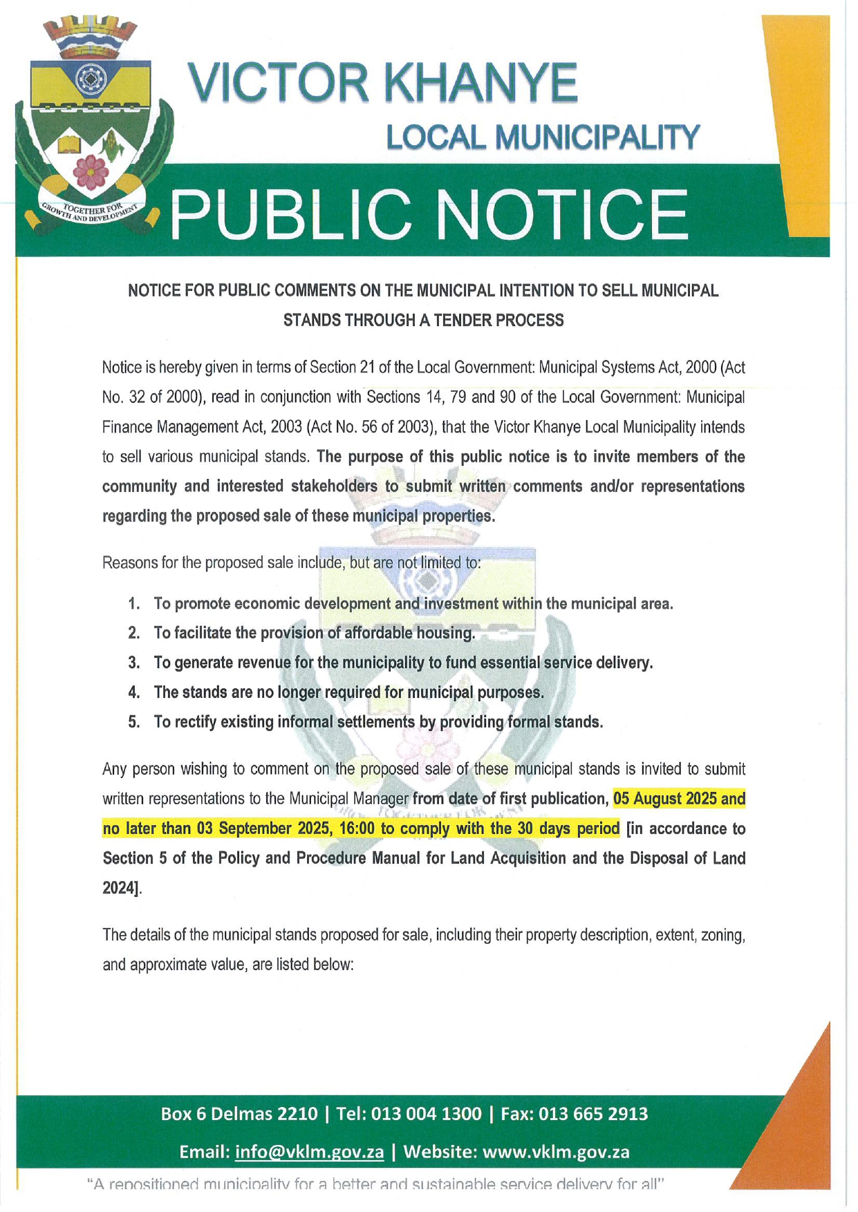 Download Notice