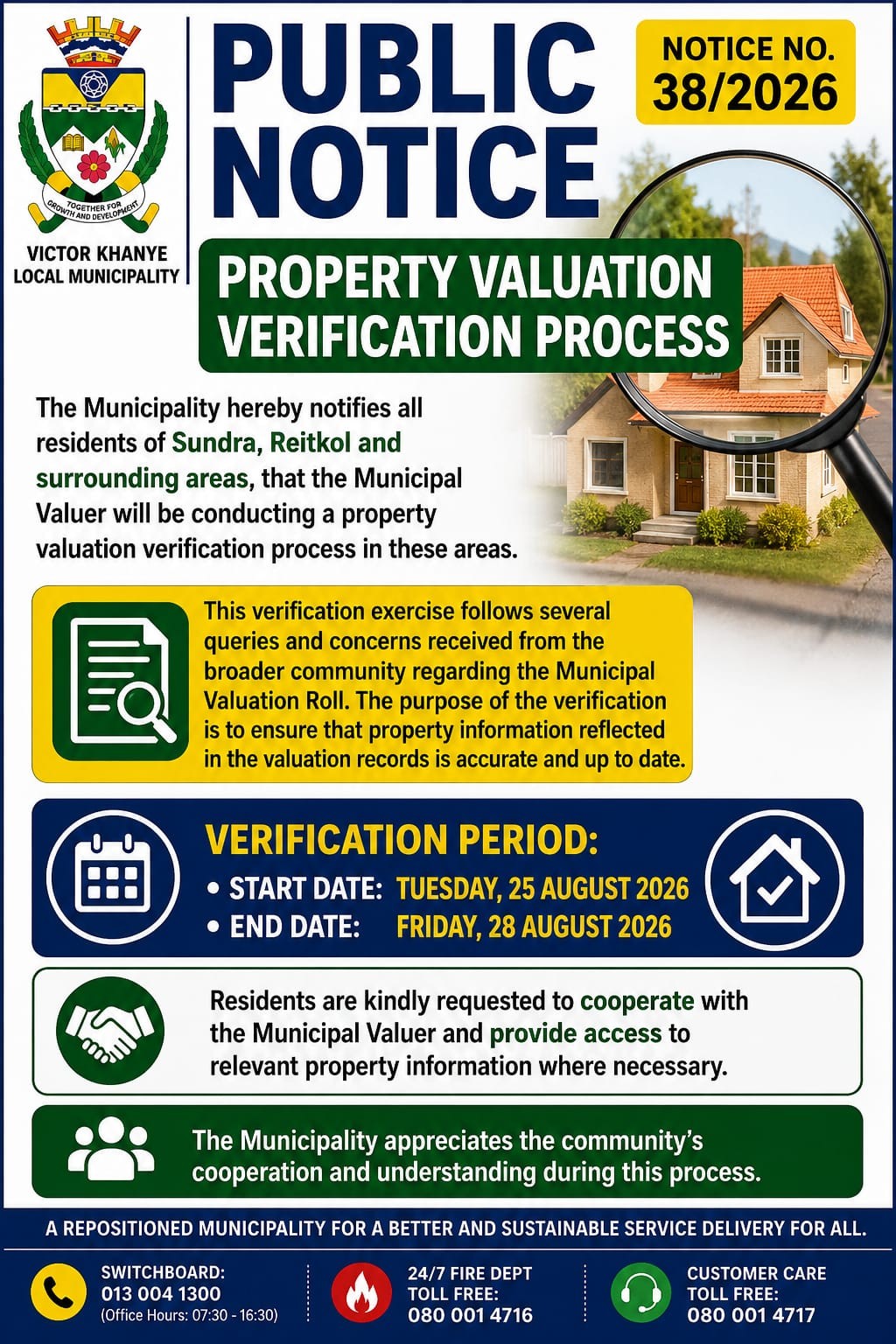 Property Valuation Notice