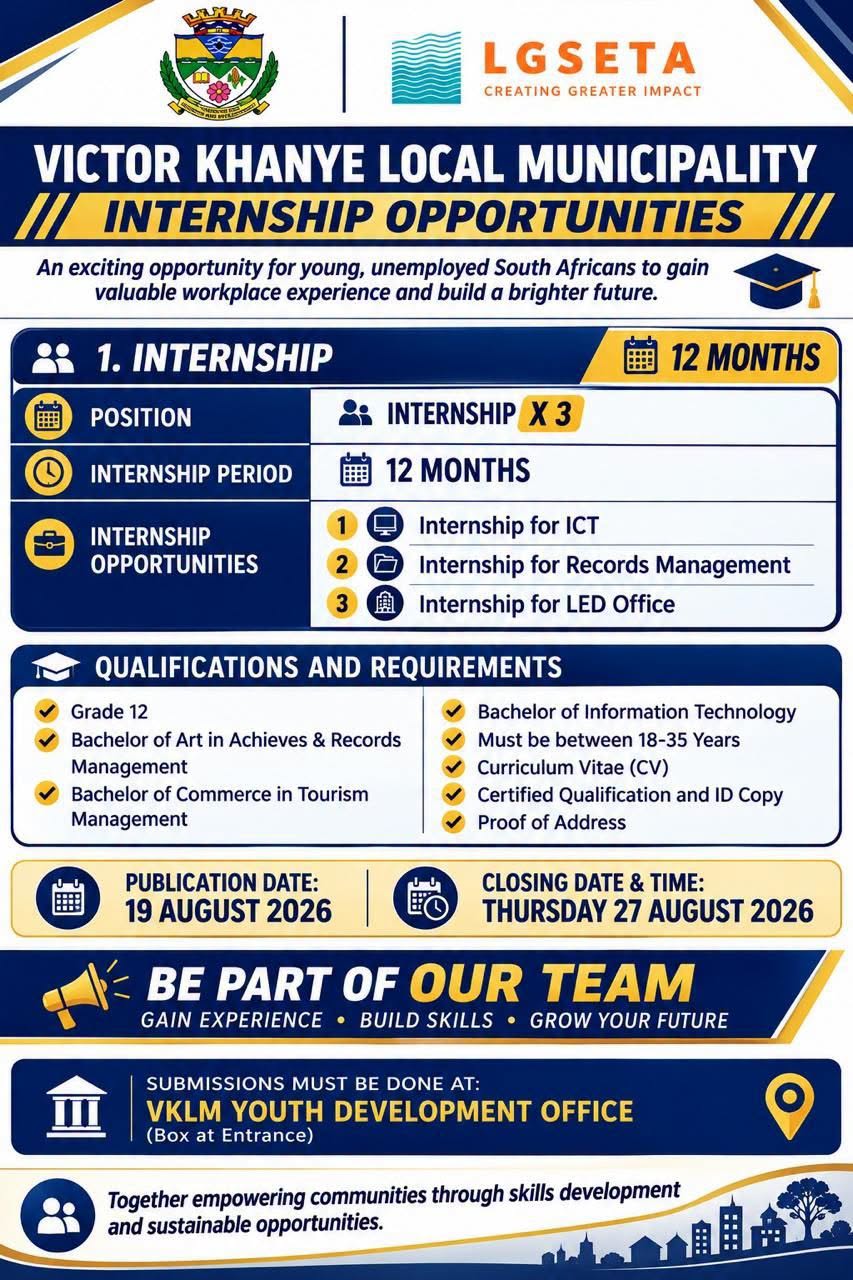 VKLM Internship Opportunity